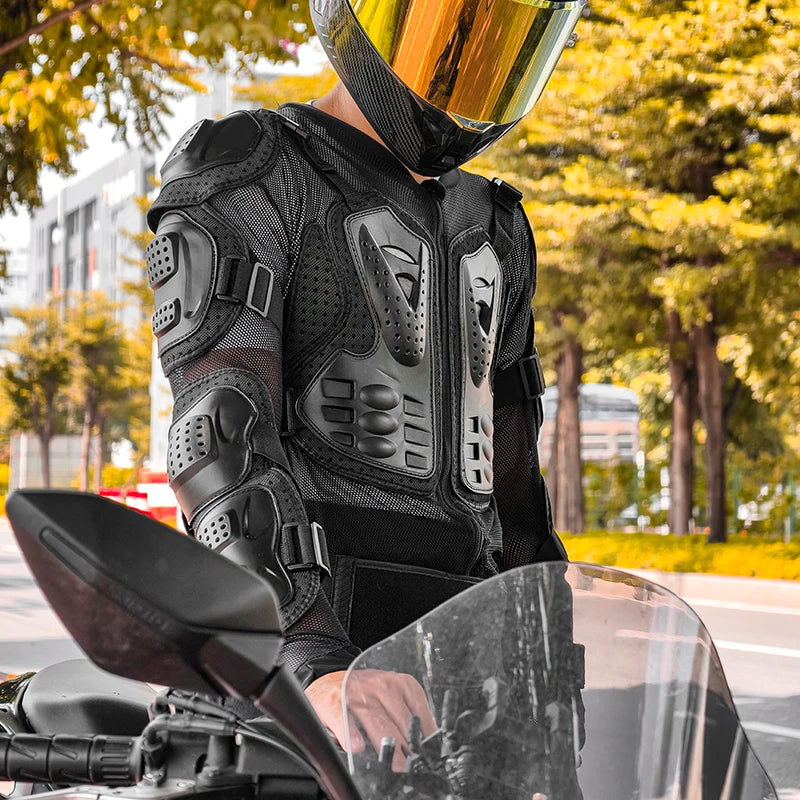 Motorcycle jacket, vest, protective gear, armor jacket