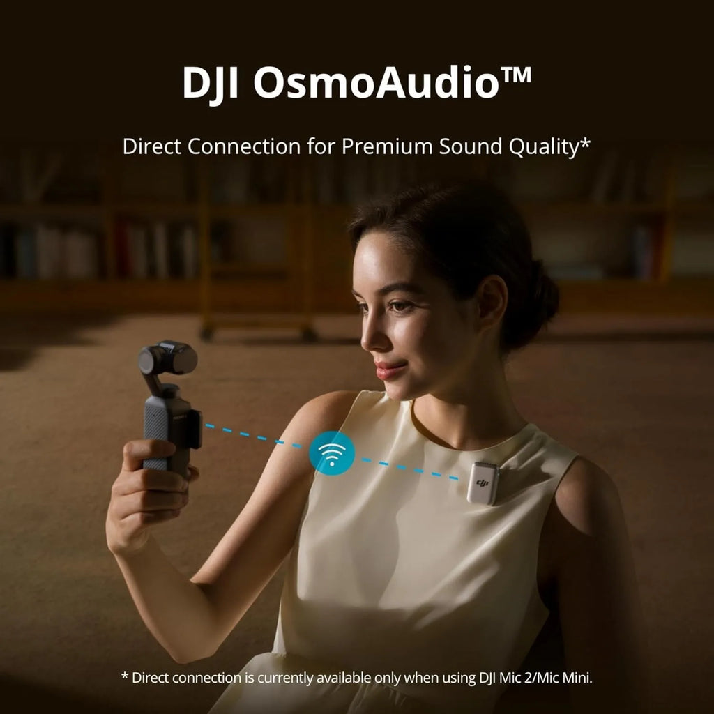 DJI Osmo Pocket 3 4K Vlogging Camera 1-Inch CMOS 3-Axis Gimbal Stabilizer Fast Focus Portable Video Camera