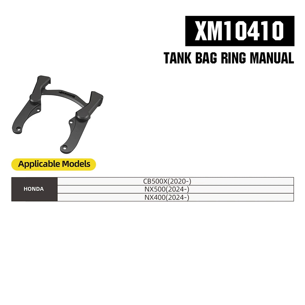 Rhinowalk Motorcycle Tank Bag Quick-Release Magnetic Waterproof Anti-Theft Riding Travel Luggage Case Shoulder Bag Accessories