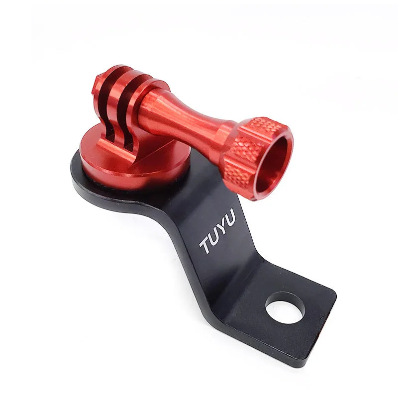 Motorcycle Mount Aluminum bracket CNC Mount rearview mirror Supporter Ride for Gopro Hero 12 11 10 DJI OSMO Action 4 3 Insta360