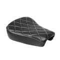 5 Models Black Motorcycle Front Driver PU Leather Pillow Solo Seat Cushion For Harley Sportster Forty Eight XL1200 883 72 48