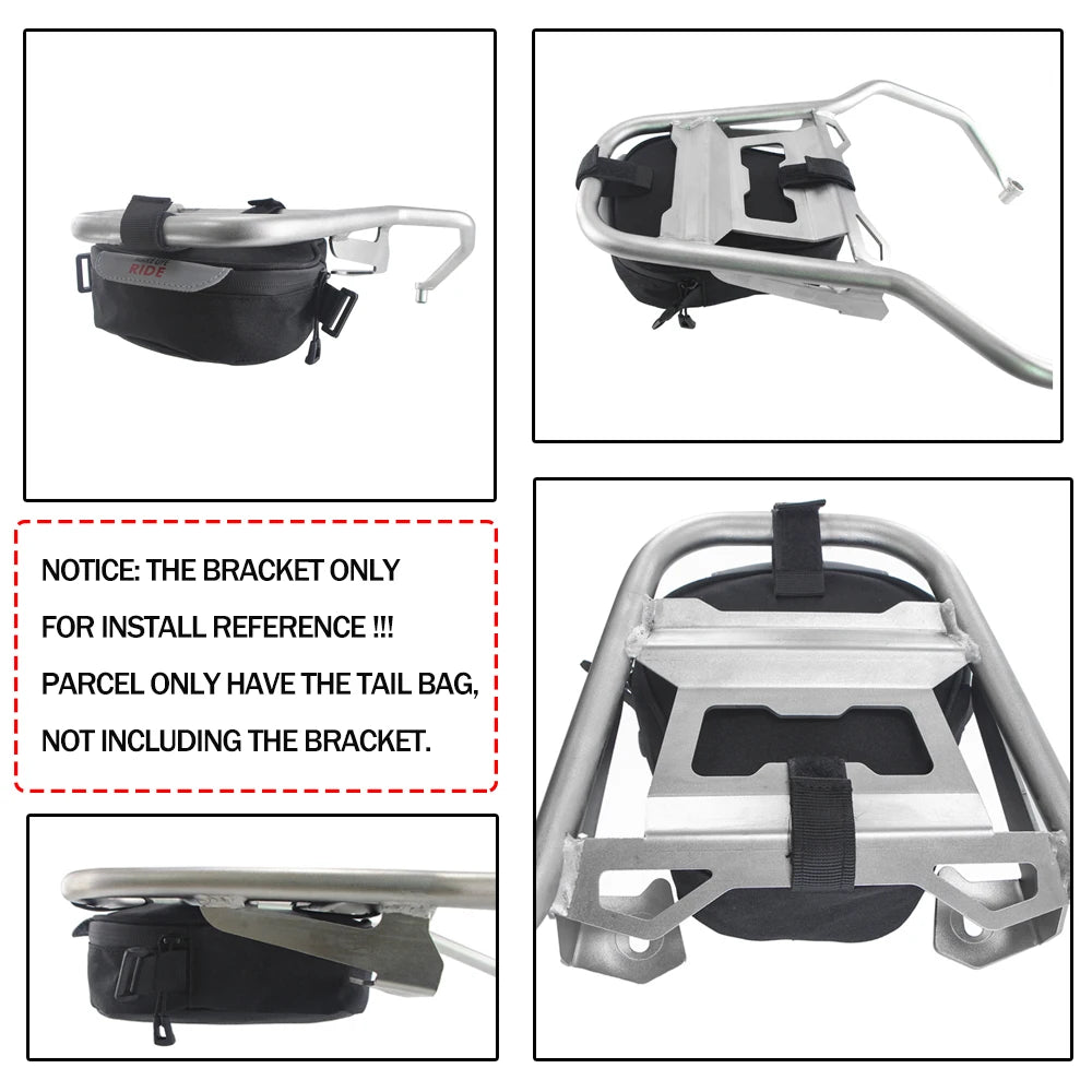Motorcycle Saddlebag Tool Bag Luggage Rack Rear Side Toolbag For Honda CRF1000L For YAMAHA TMAX530 For BMW F 750 850 R 1200 GS