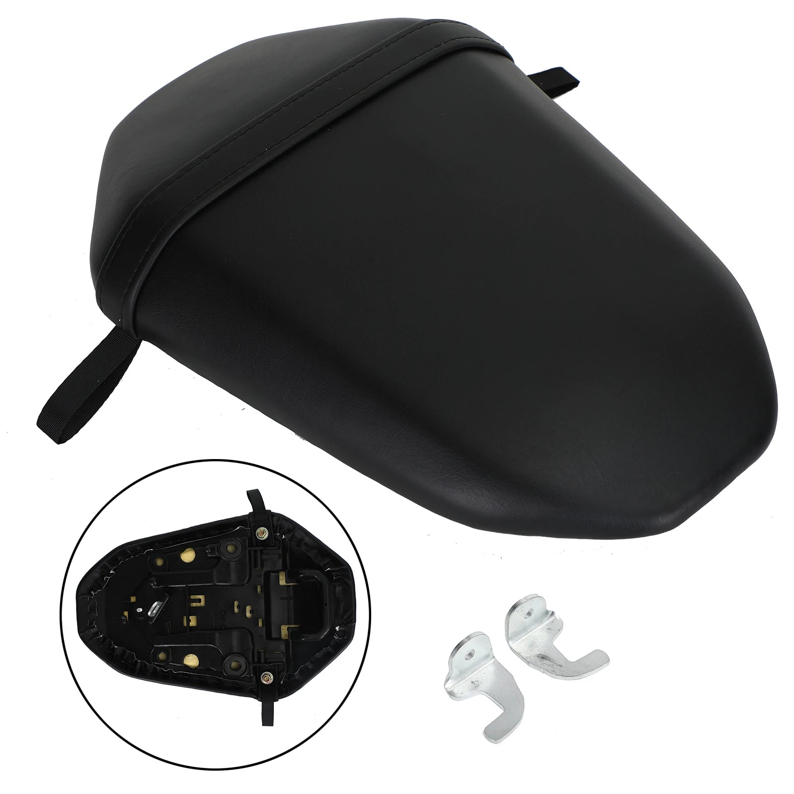 Topteng Rear Passenger Seat Pillion Saddle Fit For Yamaha Mt-07 Mt 07 Fz 07 2014-2017 Motorcycle Accessories