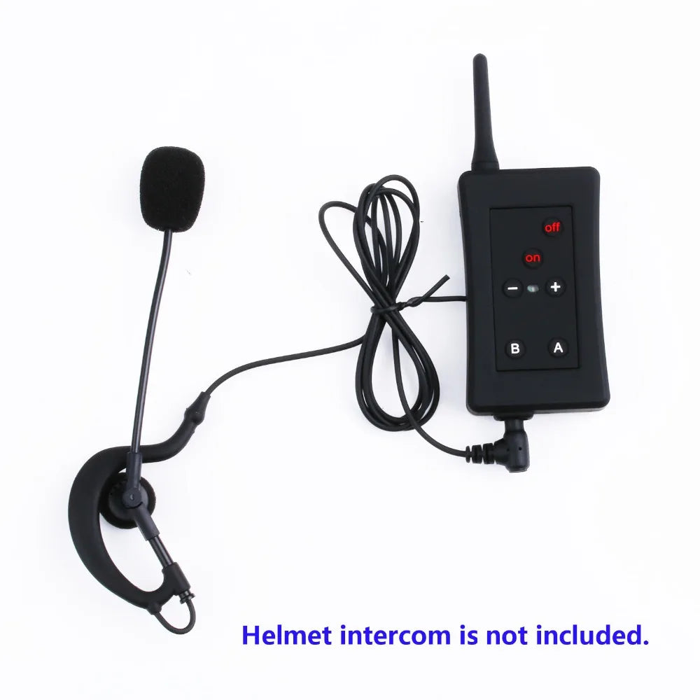 Suitable for V6C PRO V4C PLUS FBIM EJEAS Motorcycle Helmet Earphone 3.5mm Jack Referee Headset Accessories Football Coach