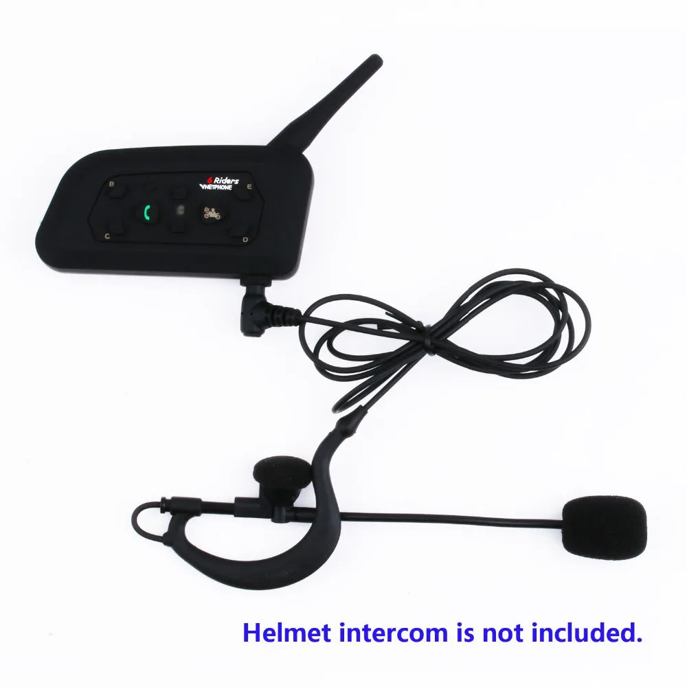 Suitable for V6C PRO V4C PLUS FBIM EJEAS Motorcycle Helmet Earphone 3.5mm Jack Referee Headset Accessories Football Coach