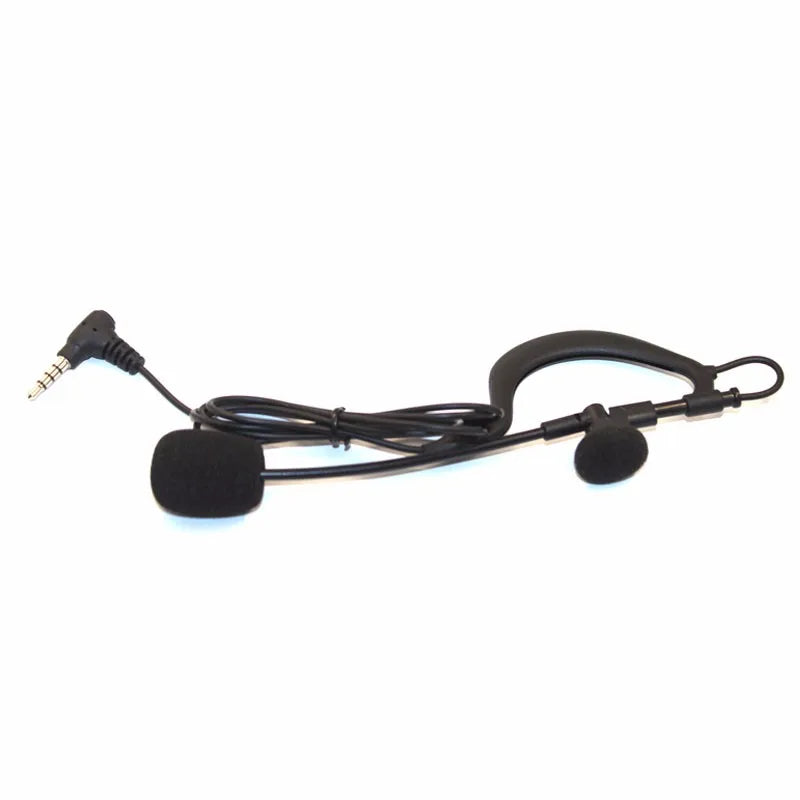 Suitable for V6C PRO V4C PLUS FBIM EJEAS Motorcycle Helmet Earphone 3.5mm Jack Referee Headset Accessories Football Coach