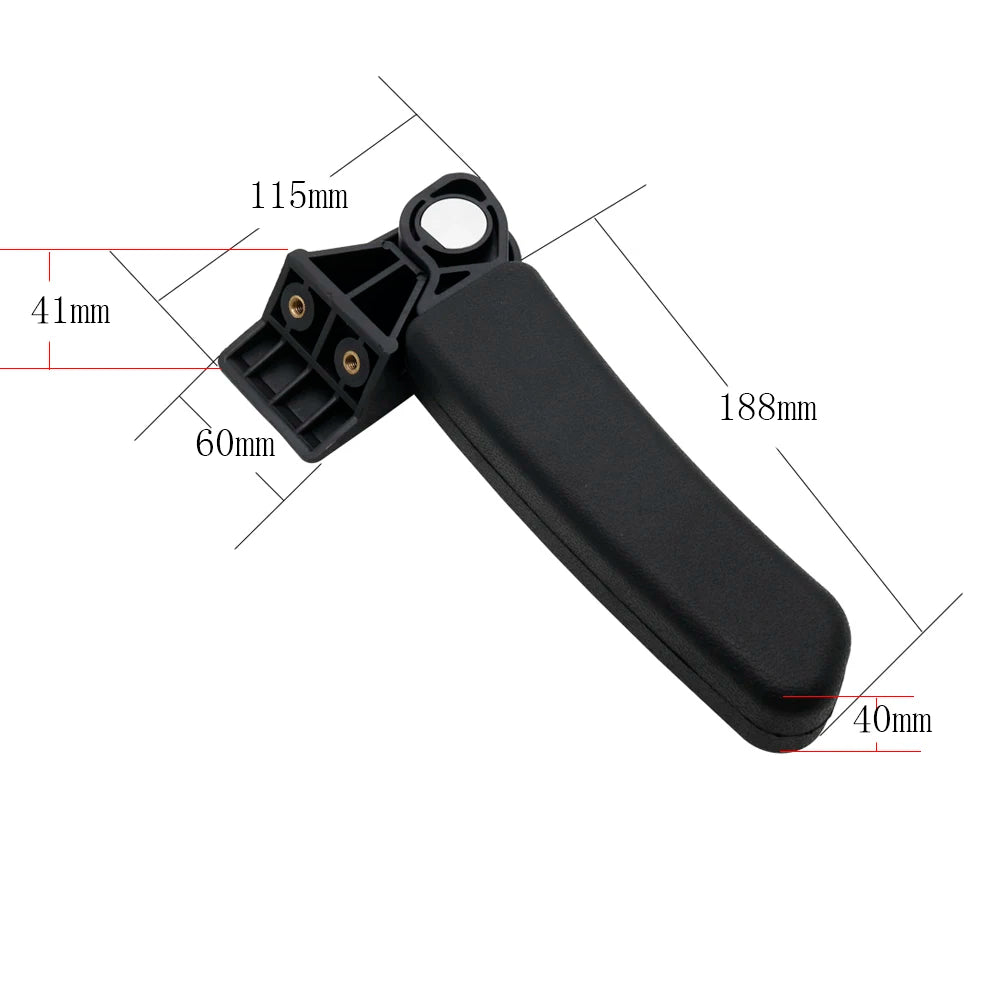 Motorcycle Aluminum Rear Box Passenger Armrest Fit For BMW R1250GS R1200 GS 1200 LC ADV F800GS F750GS F850GS Backrest Pad
