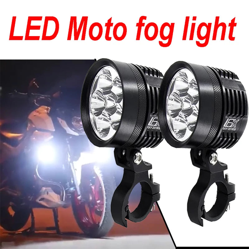 Motocycle Fog Lights 12000LM For BMW Motorcycle LED Auxiliary Fog Light Driving Lamp For BMW R1200GS/ADV K1600 R1200GS R1100GS