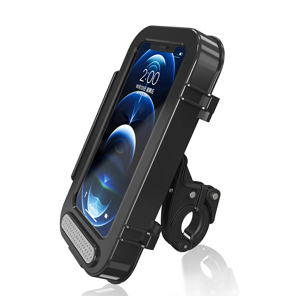 Motorcycle Bicycle Phone Holder Bike Mount for iphone 12 11 Pro Max XS XR 6 7 8 Plus SE2020 Waterproof Mobile Case GPS