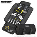 Rhinowalk Motorcycle Tool  Bag Roll Toolkit Saddle Bag Portable Repair Kit Storage Pouch Universal Large Capacity Side Tool Bag