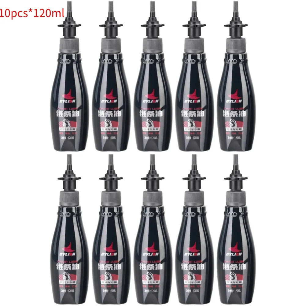 120ML Motorcycle Chain Oil Lubricating Oil Chain Wax F4U9 Noise Seal Prevention Oil Rust Vehicle Maintenance Lubricating Oil