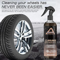 100ml Car Motorcycle Wheel Cleaner Spray Long Lasting Car Tire Brightener Tire Refurbishing Agent for Moto Detail Chemical Care