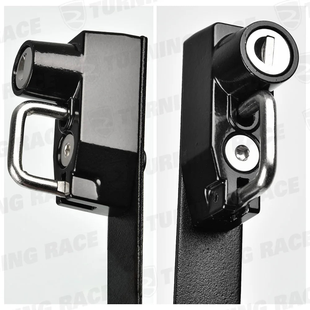 For Kawasaki Z900 2017–2026 Z900RS 2018–2026 Motorcycle Helmet Lock Left Footpeg Mount Bracket Security Hook Accessories Black