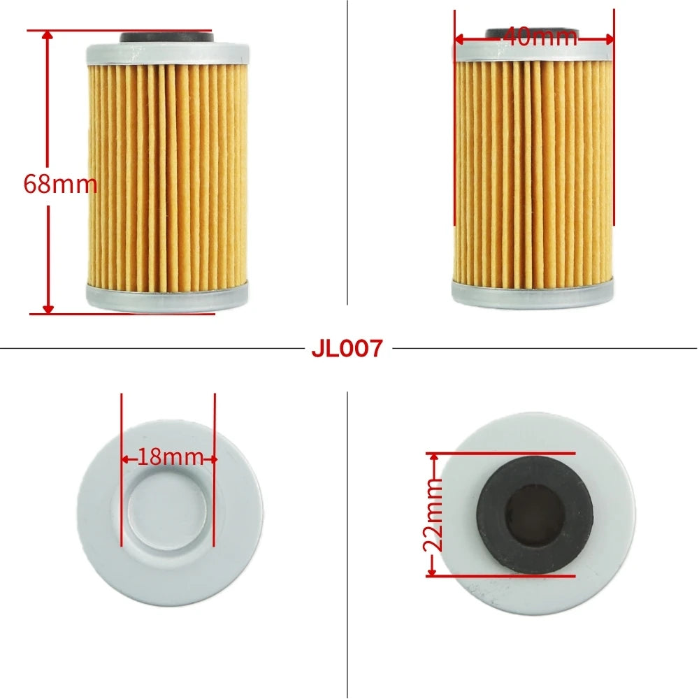 For KTM 125 200 250 390 Duke 250 400 450 EXC 400 450 520 525 Duke RC 620 640 690  SX MXC EXC 625 SXC Motorcycle Oil Filter