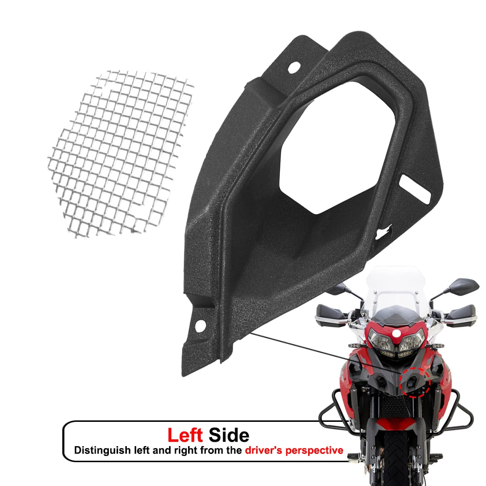 Motorcycle Front Panel Air Vents Fairing Case Housing Left Right Ventilation Openings Beak For Benelli TRK502 TRK502X BJ500GS-A