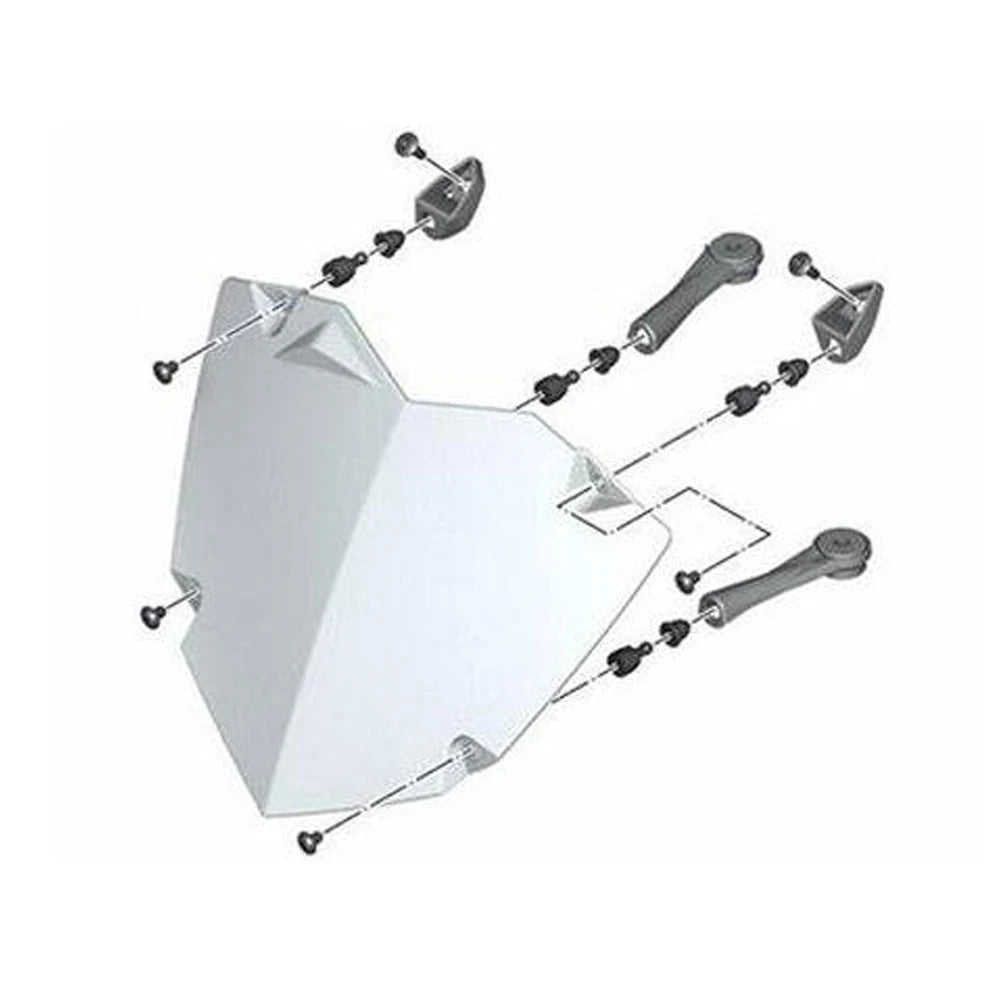 R1250GS Motorcycle Headlight Protector Guard For BMW R1200GS/ADV LC GS1250 2013-2023 Quick Release Head Lamp Protection Cover