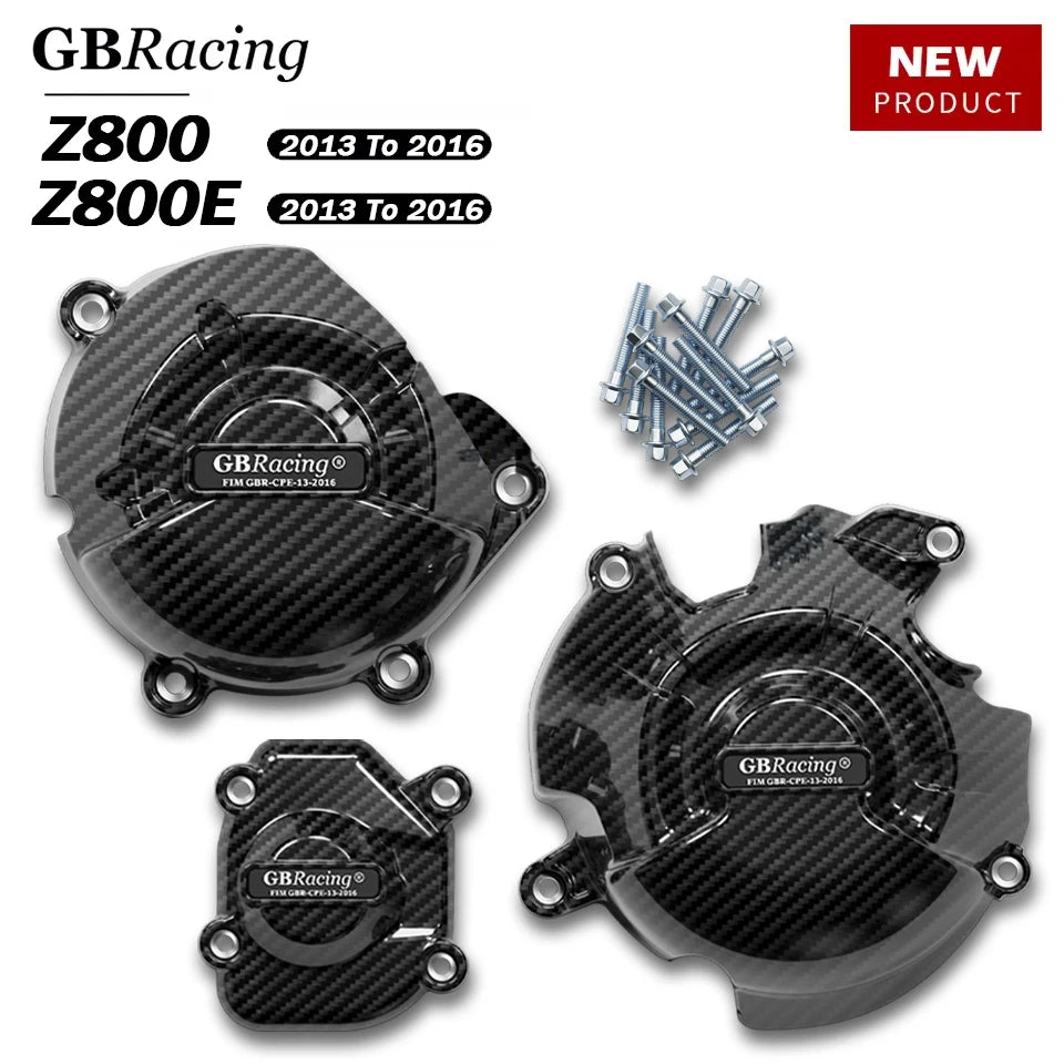 V2 motorcycles accessories Engine Protection Cover For Z800 Z800E (2013-2016) GBRacing Clutch Pulse Guard for Body & Frames