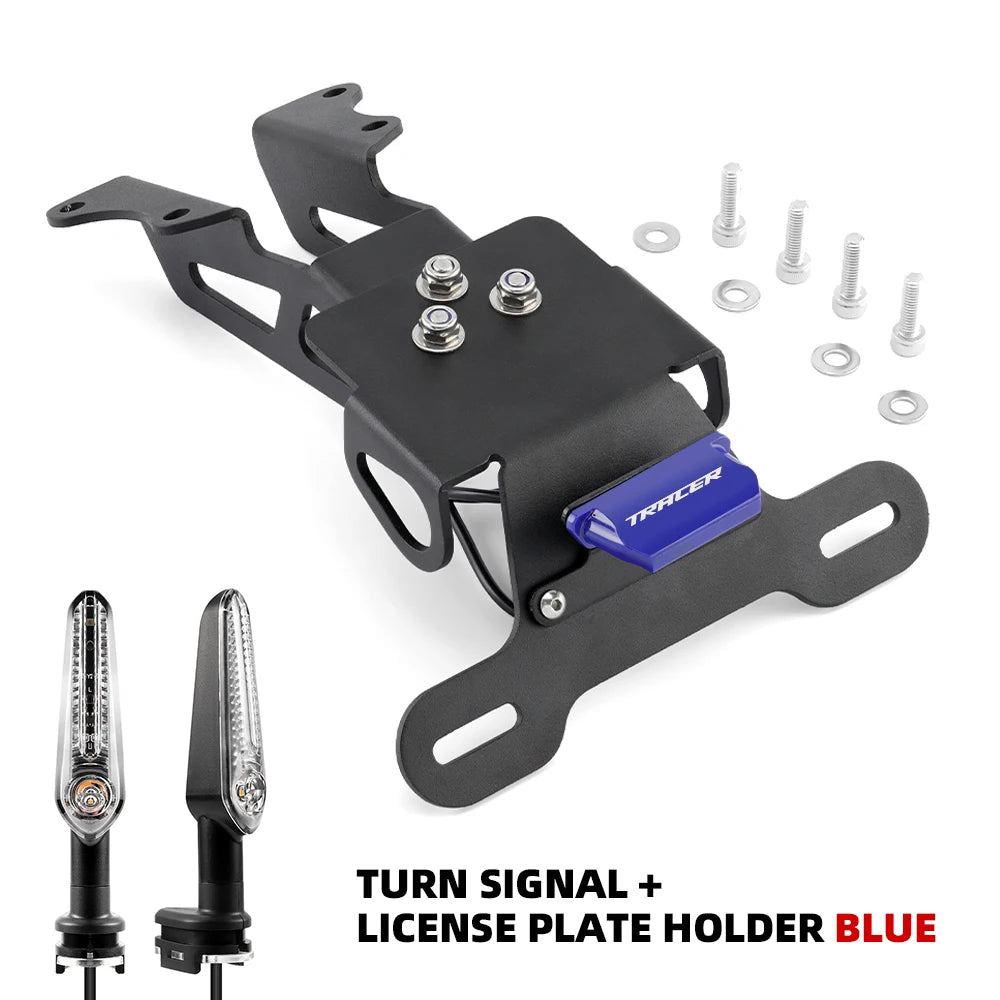 License Plate Holder For YAMAHA MT09 Tracer 900/9/GT 9GT MT07 Tracer 700 7 FJ09 Motorcycle Tail Tidy Fender Eliminator LED Light