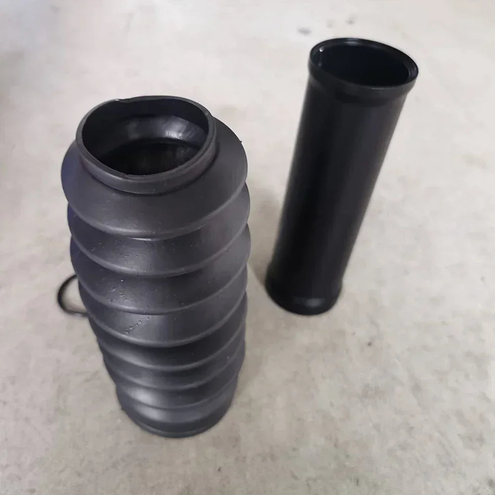 For Royal Enfield Meteor 350 Fork Boot Tube Slider Front Shock Absorber Cover Gaiters Gators Motorcycle Accessories Parts Black