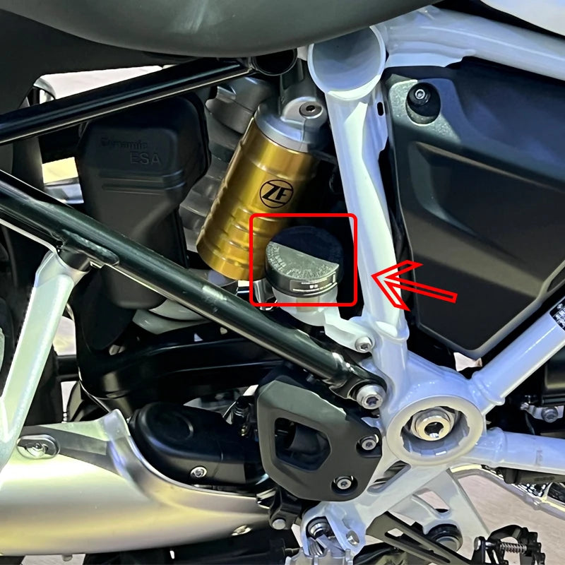For BMW R1250GS R 1250GS Adventure HP BMW R 1200 1250 1100 1150 GS GSA Motorcycle Rear Brake Fluid Cap Protection Accessories