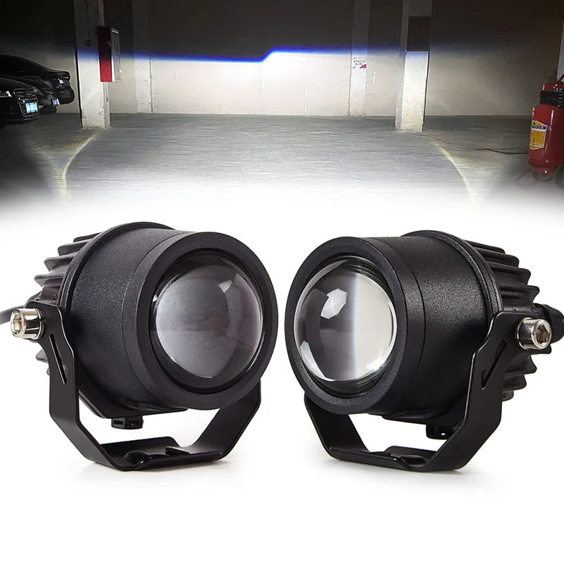 Motorcycle led spotlight electric vehicle paving lens high and low beam tangent integral headlamp auxiliary lamp headlamp .