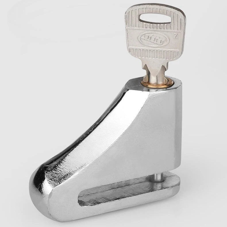Universal Motorcycle Anti-theft Brake Disc Disk Lock Scooter Bike Wheel Steel Security Protection Portable Keyless Lock