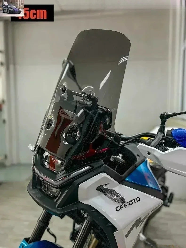 For CF MOTO 450MT Windshield 450 MT Accessories Motorcycle Front Windscreen for CFmoto MT450 Windshield MT 450 2024 Parts