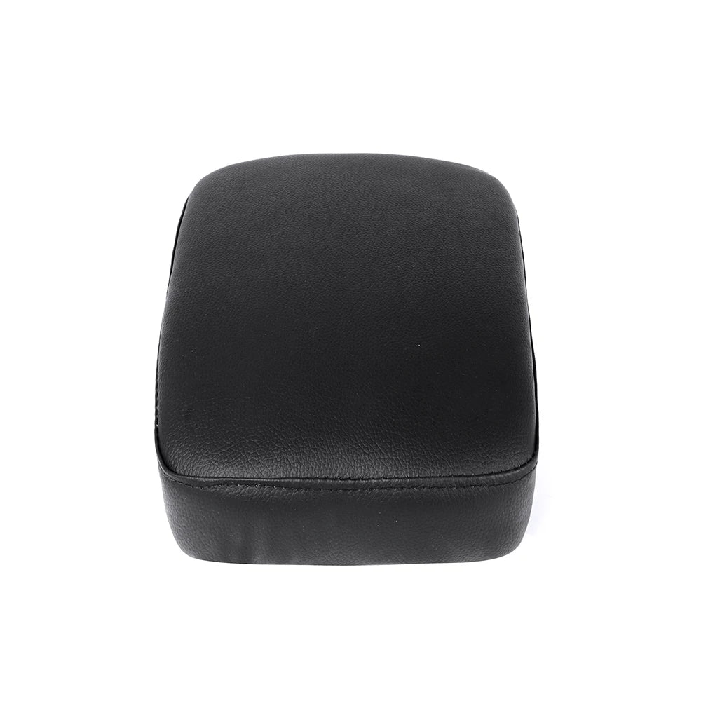 New Motorcycle Black Suction Cup Rear Pillion Passenger Pad Seat For Harley 883 1200 48 Universal