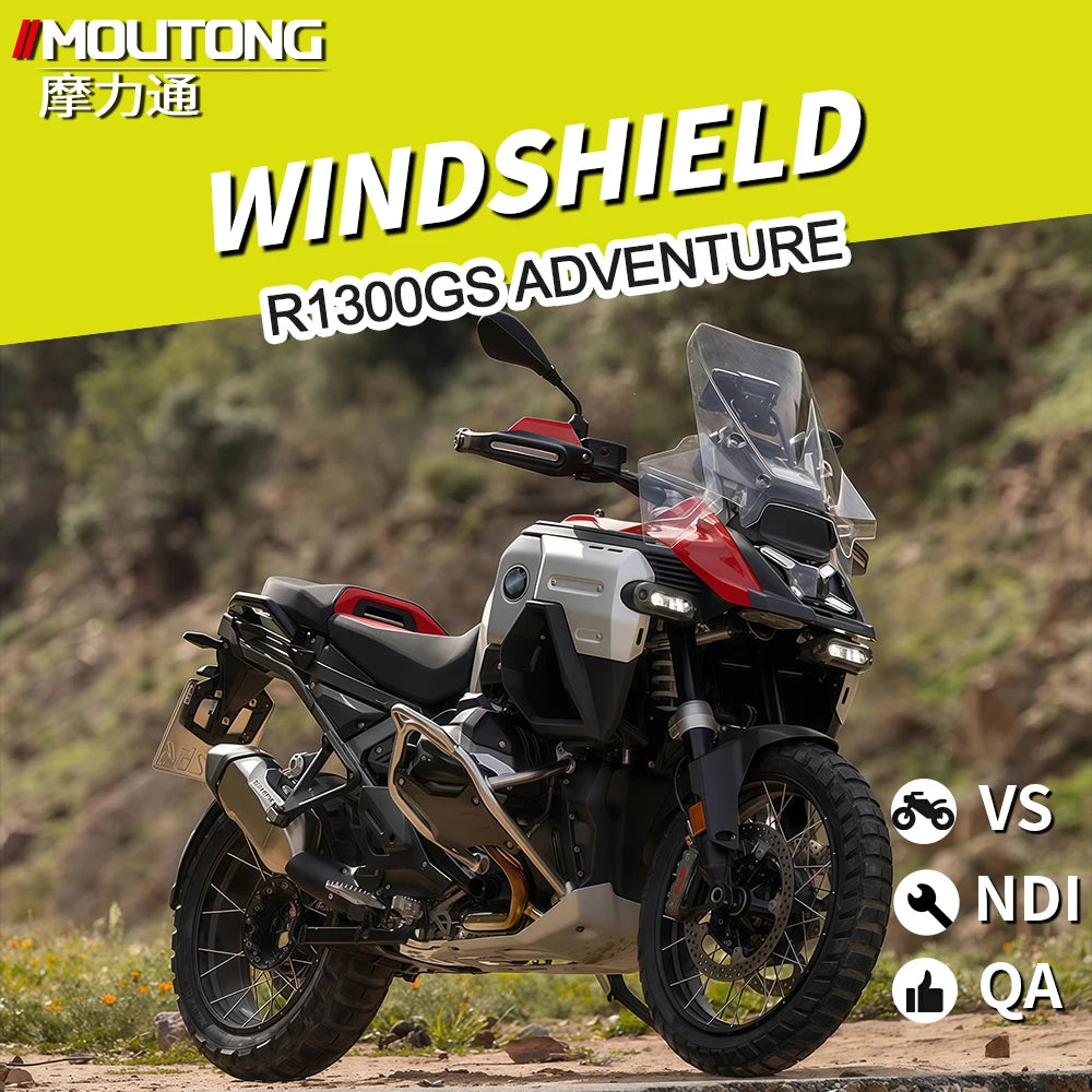 Motorcycle Accessories Wind Deflector Screen Fairing Expanded Windscreen Windshield For BMW R1300GS GS 1300 R1300 GS Adventure