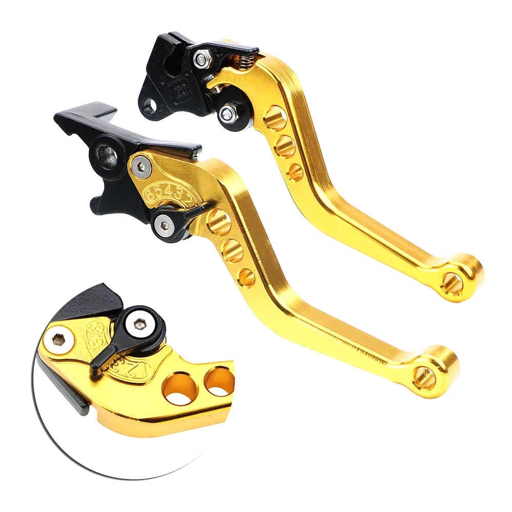 Moto Motorcycle Clutch Brake Handle Disc Drum Lever Fit For BMW Honda Suzuki Motorbike Accessories Modification Alloy CNC