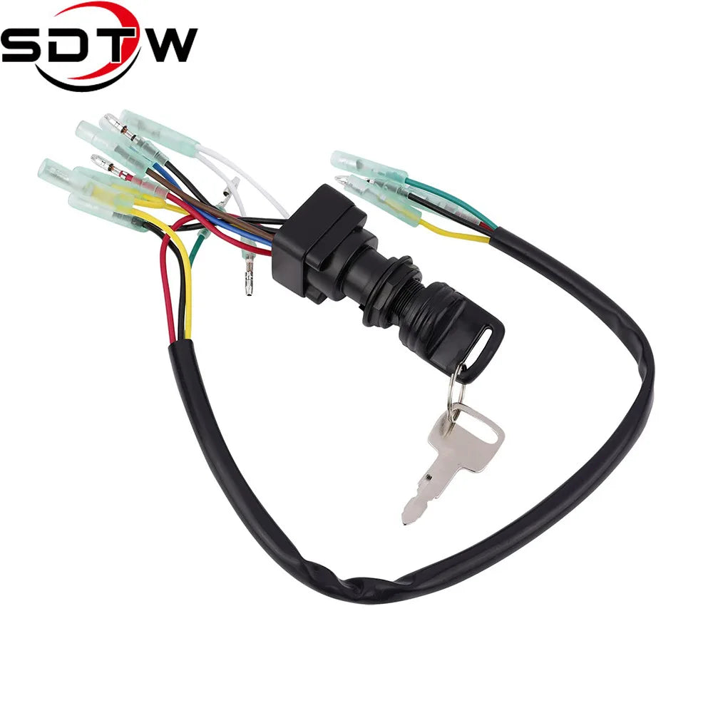 Motorcycle ignition switch Fits for Yamaha outboard motors 703-8 2510-43-00 Outboard key switch