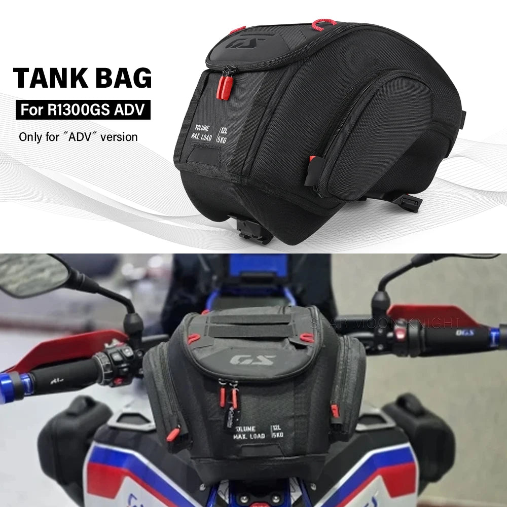 Motorcycle 12L Tank Top Bag For BMW R 1300 GS ADV R1300GS Adventure GSA1300 GSA 1300 2024 2025 Waterproof Luggage Storage Bags