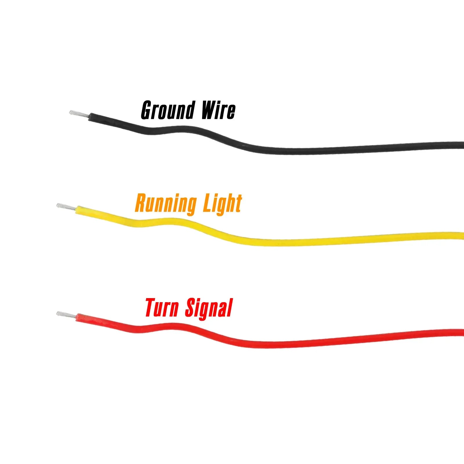 Motorcycle Mini LED Turn Signal Amber Light 12V E Mark For Harley Softail Touring Road King FLTRX FLHT FLHX 14-23 Softail 16-17