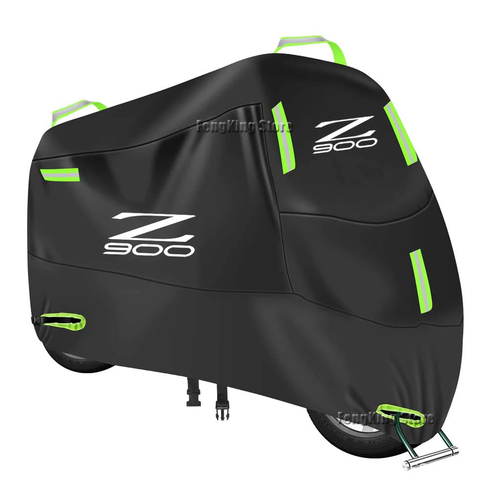 For Kawasaki Z900 Motorcycle Cover UV Protective Dustproof Snowproof Outdoors Rain Waterproof Cover