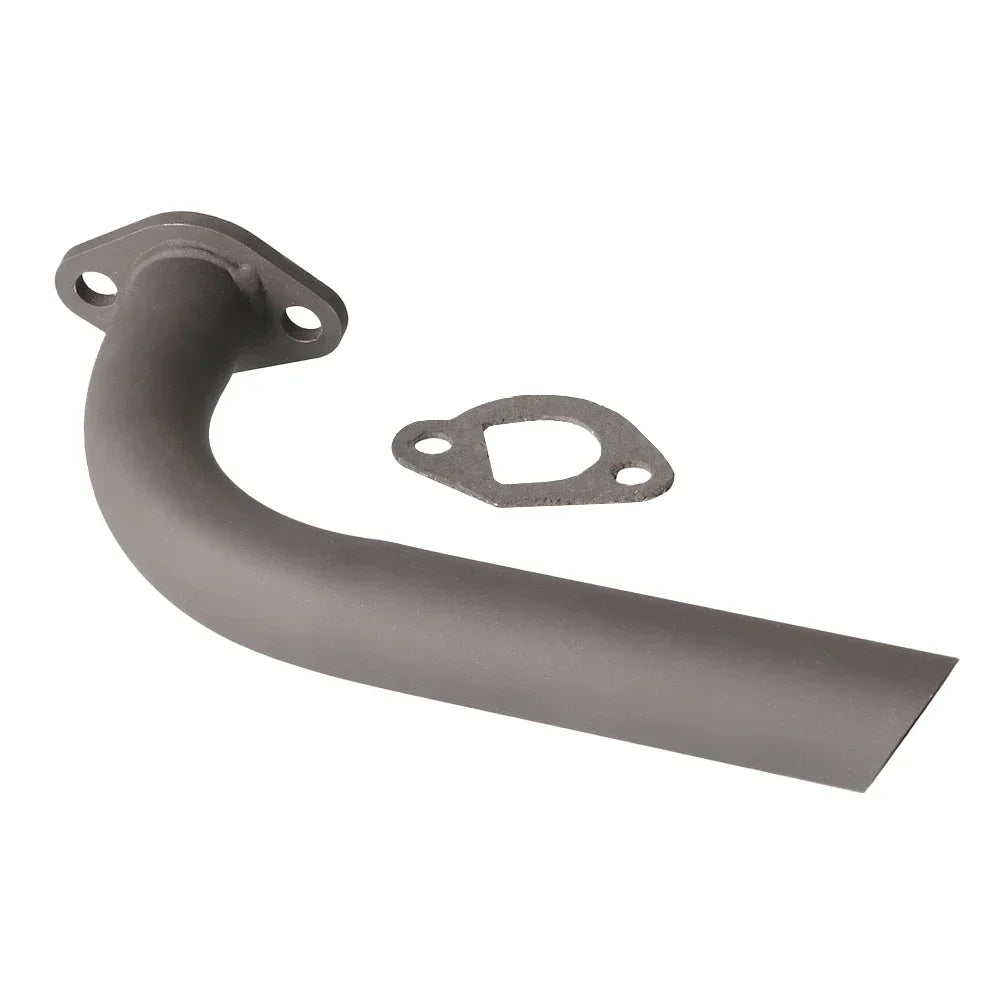 Exhaust Pipe Kit for Kart Mini Motorcycle Honda Predator 212cc GX160 GX200 DuroMax Mini Bike Engine Modification Exhaust Pipe