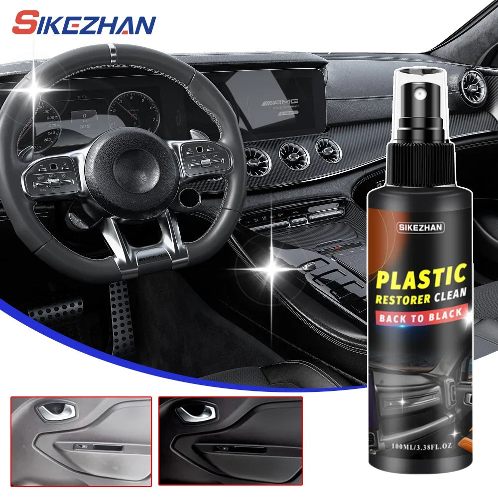 Motorcycle Nano Coating Agent Crystal Plating Liquid Car Paint Repair Polishing Hand Spray Water Wax Wash Maintenance