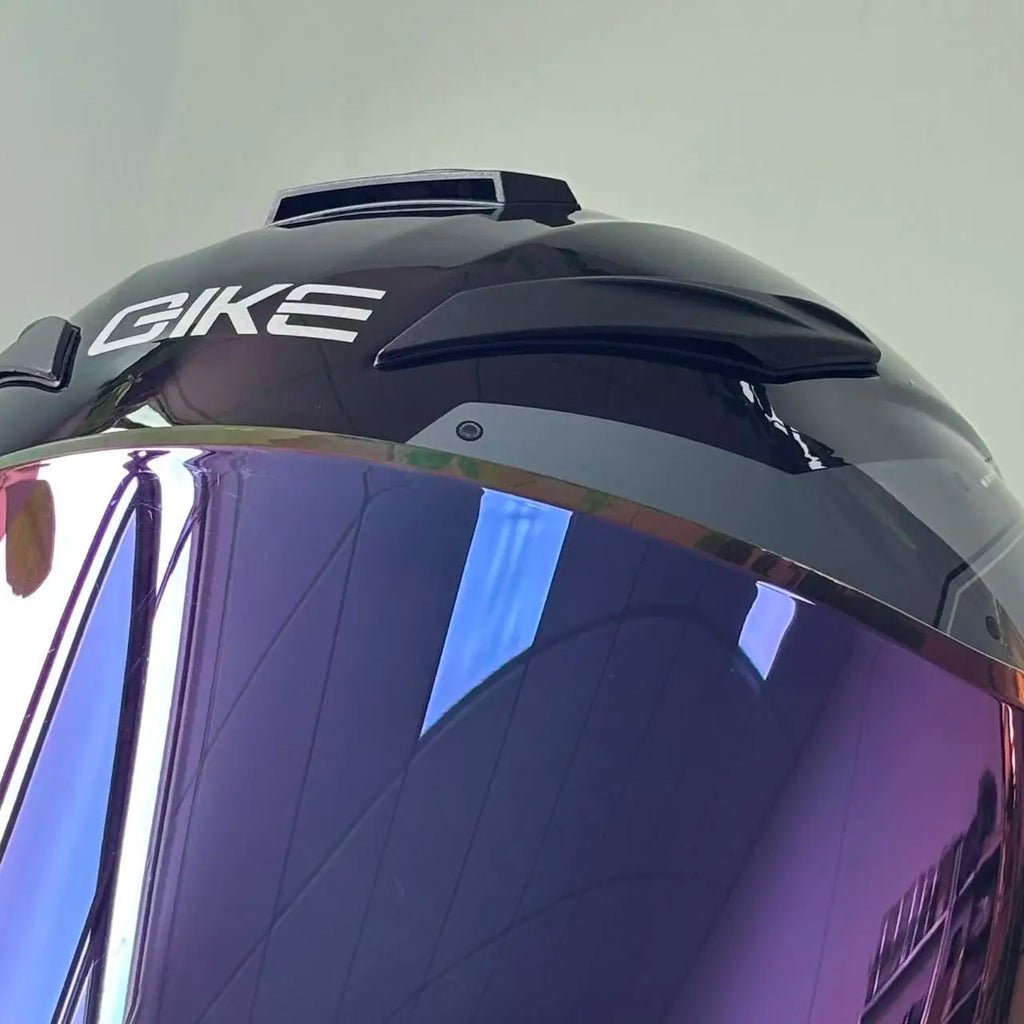 DOT Certified Full Face Motorcycle Helmet Men Women Electric Bike Couples Anti-Fog Racing Style Bicycle Safety Gear