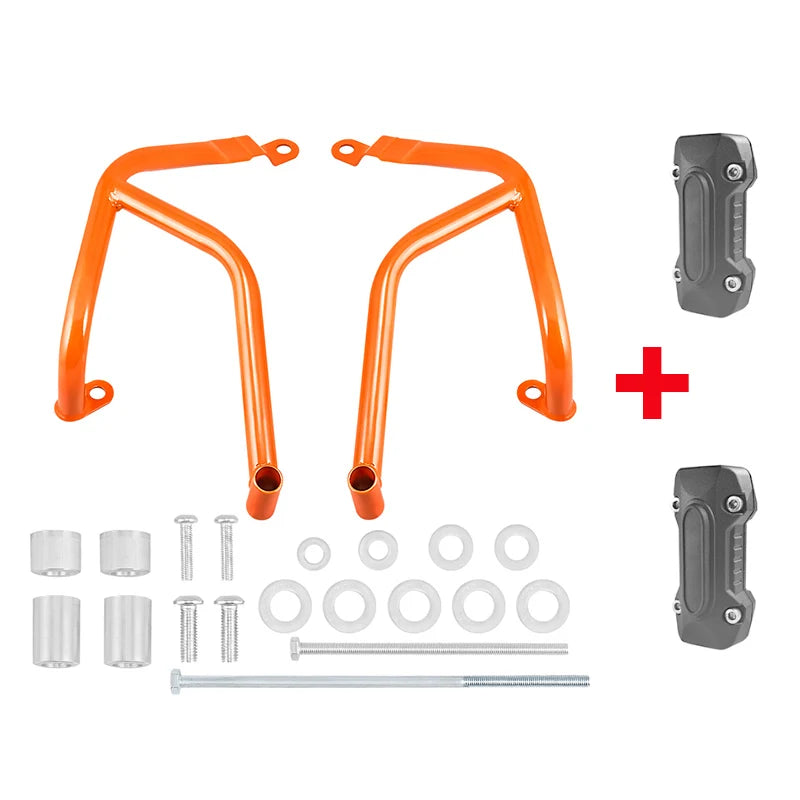 For Duke 390 Engine Guard Highway Crash Bars For KTM Duke390 2017-2023 Motorcycle Highway Engine Guard Fairing Protector