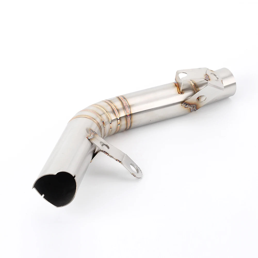 For Suzuki GSXR 600 2011-2019 GSXR 750 2011-2019 L1-L9 GSXR 750 GSX R 600 L1-L9 2011-2019 Escape Motorcycle Exhaust Middle Link Pipe Slip-On