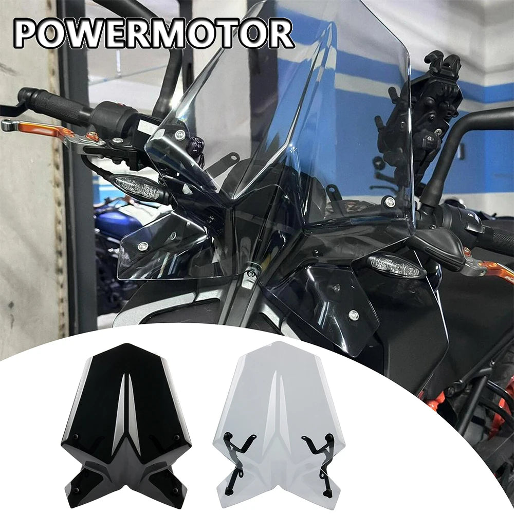 Motorcycle Wind Deflector Windscreen Windshield For KTM Duke 125 250 390 2017-2023 Modified Accessories