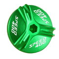 Motorcycle CNC Engine Oil Filler Cover Protection For Triumph Speed 400 Scrambler 400X 400 X 2023-2025 Accessories
