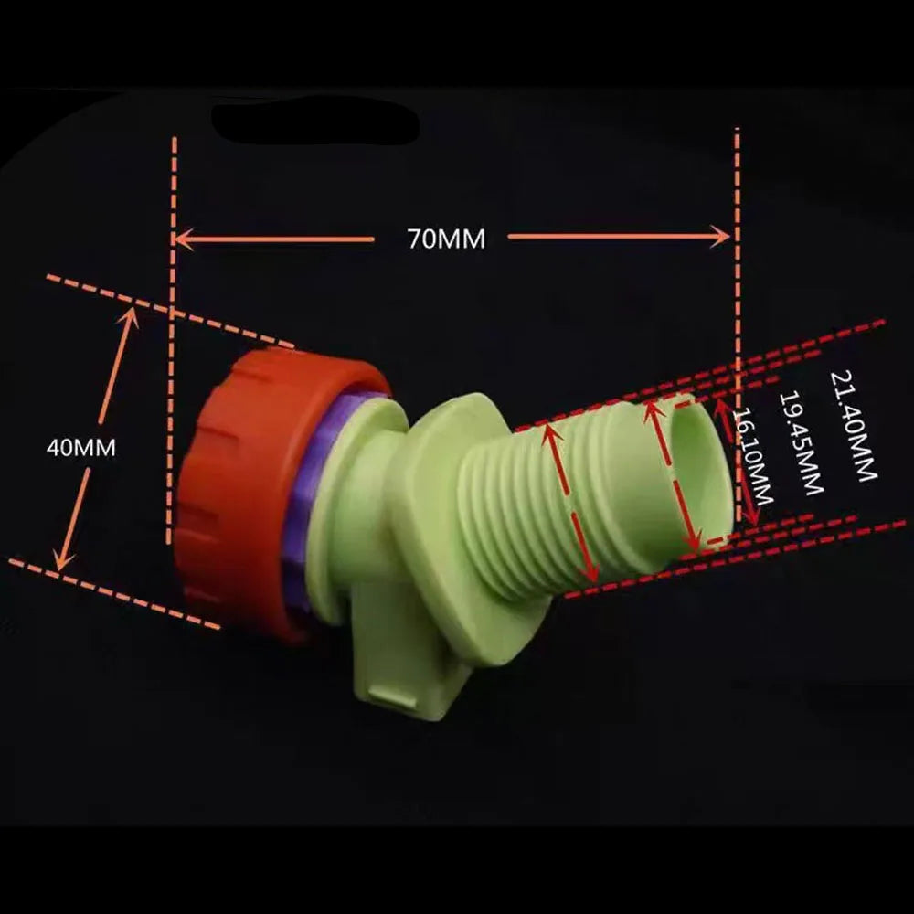 6L Camping Water Container Large Capacity Outdoor Water Bucket Portable Car Water Tank with Faucet for Camping Motorcycle Fans