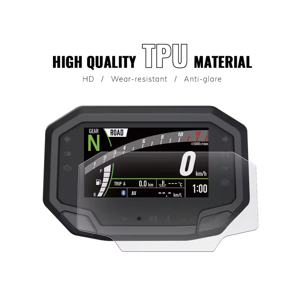 Motorcycle For Kawasaki Z1000SX Z650 Z900 Z500SE ZX10R ZX-6R ZX-4R TFT Display Protection Film Screen Protector Instrument Film