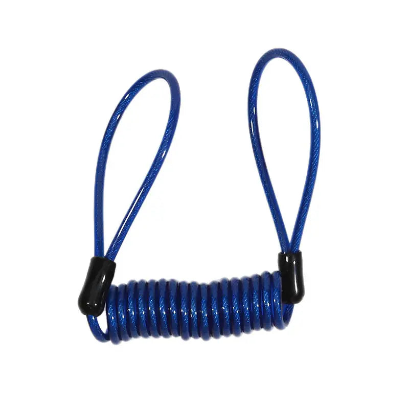 Alarm Disc Lock Security Anti Thief Motorbike Motorcycle Wheel Disc Brake Alarm Lock & Bag And Reminder Spring Cable