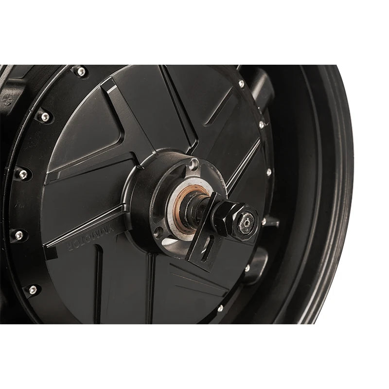 130KMH YMMOTOR 17*6.0inch Rated 8KW WP Brushless DC Racing Version Electric Motor For E-Motorcycle