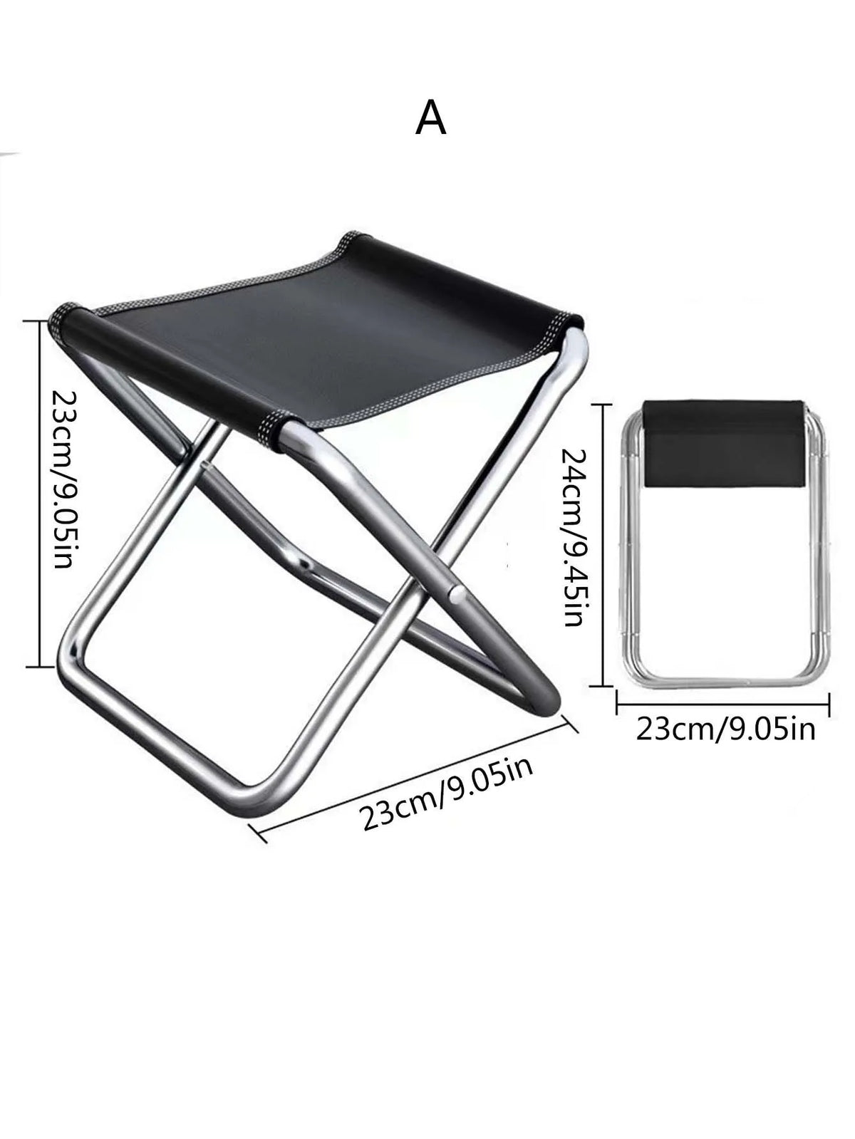 Portable Folding Chair Bench Fishing Stool Travel Camping Horse Stool Stools Train Subway Queuing Portable Stools Outdoor Tool