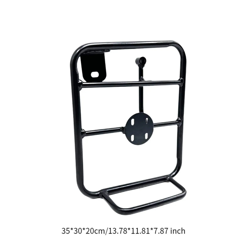 Multifunction Motorcycle Luggage Rack Carbon Steel Side Mount Support for Triumph Speed 400 2024 2025