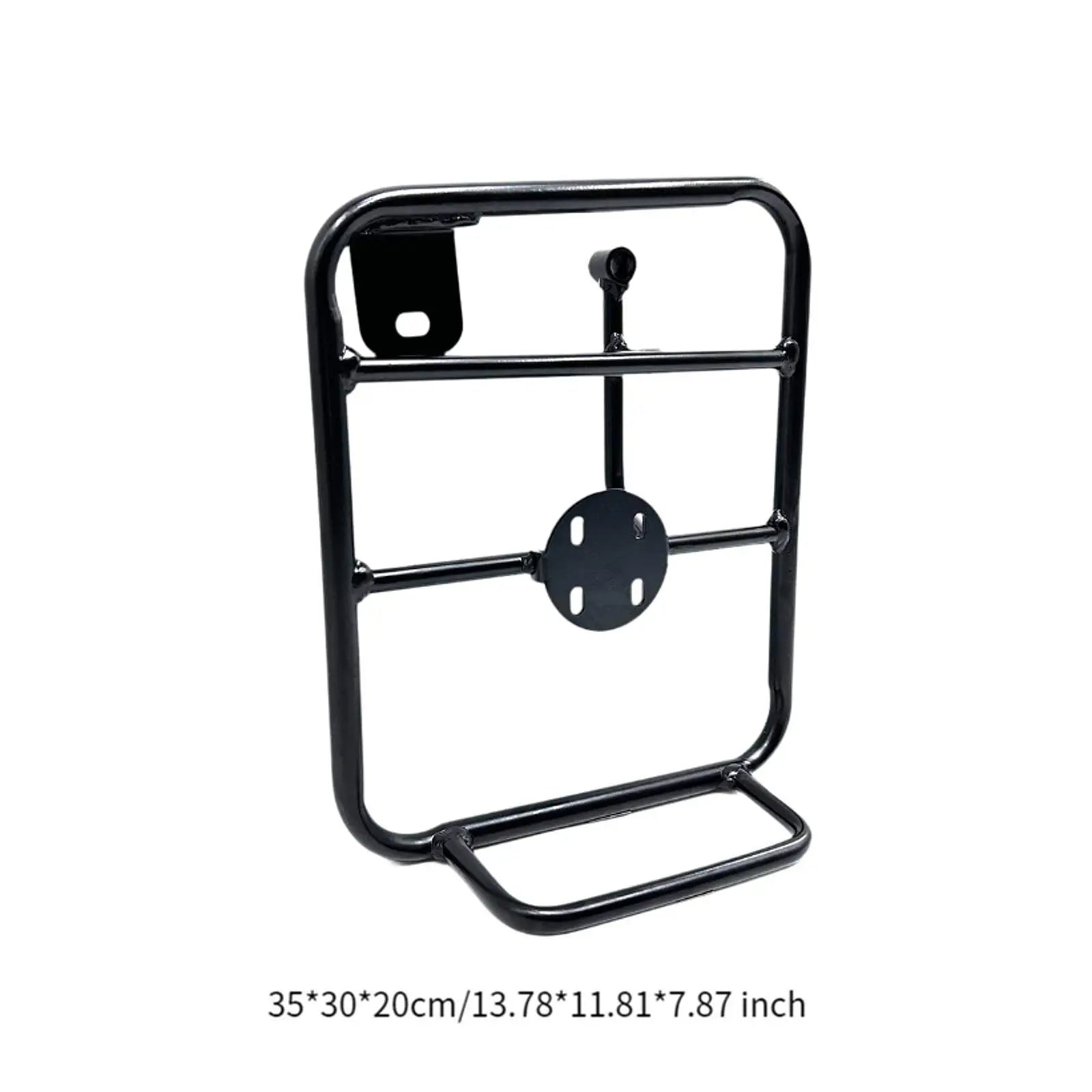 Multifunction Motorcycle Luggage Rack Carbon Steel Side Mount Support for Triumph Speed 400 2024 2025