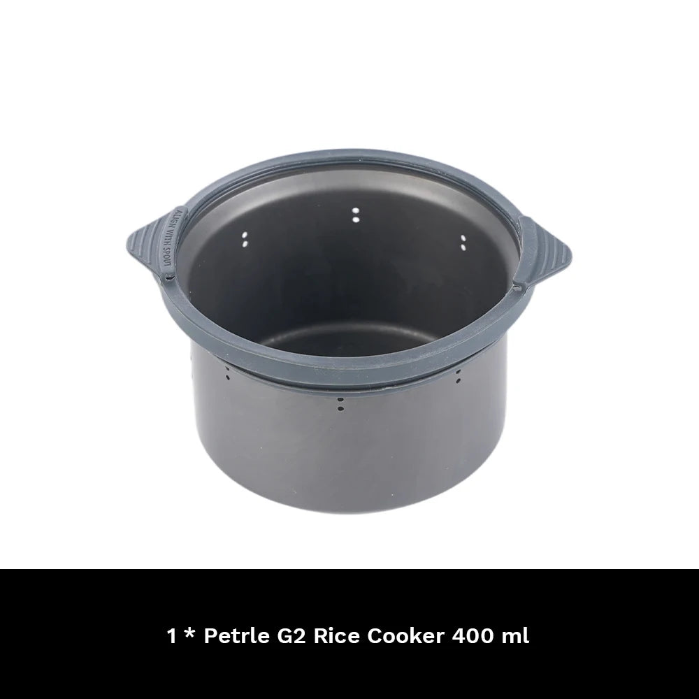 Fire-Maple Petrel G2 Micro-pressure Rice Cooker 62g Portable Cooking Cup for G2 Pot Ultralight Camp Backpacking Cookware 400ml