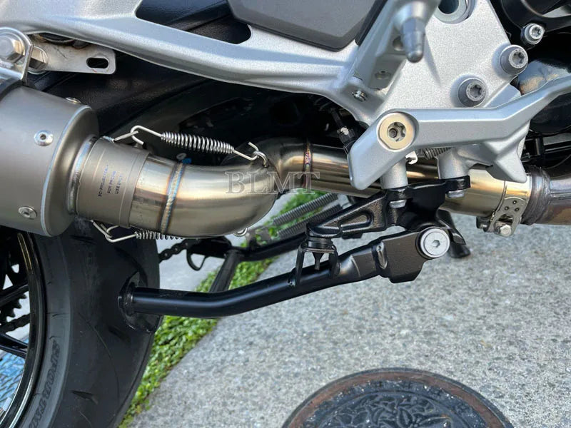 Motorcycle Exhaust Modified Muffler Escape Moto Tube Middle Link Pipe Slip On For BMW F900 F900R F900XR 2020 - 2024